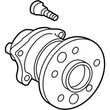 Toyota 42460-0T010 Hub & Bearing