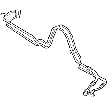 BMW 64-53-6-826-382 REFRIGERANT LINE, HIGH-VOLTA