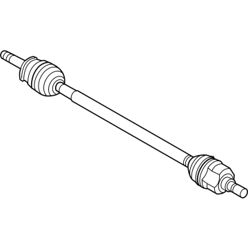 Kia 49500Q5220 Shaft Assembly-Drive, LH