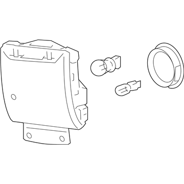 GM 20972731 Fog Lamp Assembly