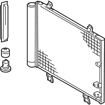 Lexus 88460-53140 CONDENSER Assembly