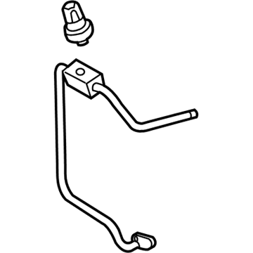 Lexus 88706-53140 Tube Sub-Assembly, Liquid