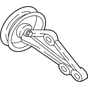 Ford XU3Z-8678-AB Serpentine Idler Pulley