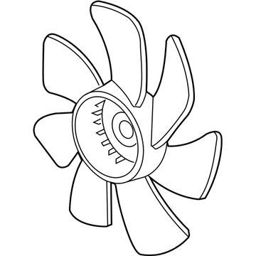Honda 38611-R1A-A01 Fan, Cooling