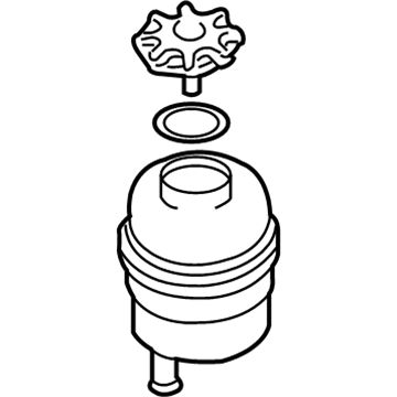 BMW 32-41-6-851-218 Power Steering Fluid Reservoir