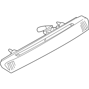 Nissan 26590-3WS0A Stop Lamp Assembly-High Mounting