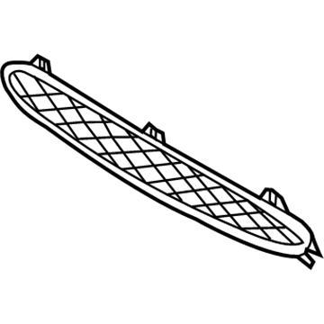 BMW 51-11-8-048-096 Grille, Middle Top