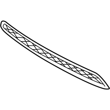 BMW 51-11-8-048-097 Grille, Middle Bottom