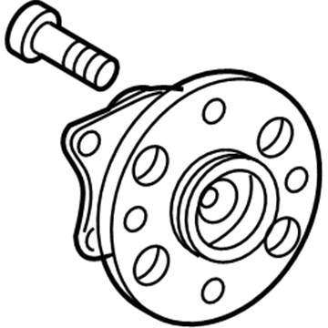 Toyota 42410-52070 Hub & Bearing Assembly