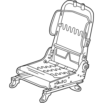 Nissan 87154-9KN0A Frame Assy-Back, Front Seat LH