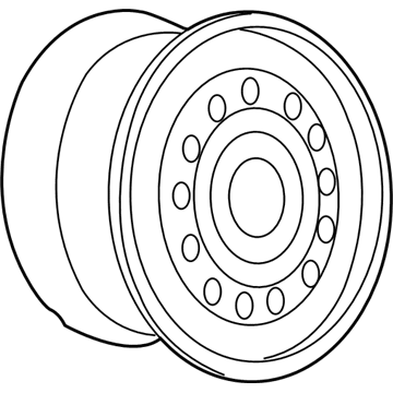 Honda 42700-S5D-A11 Disk, Wheel (15X6Jj) (Topy)