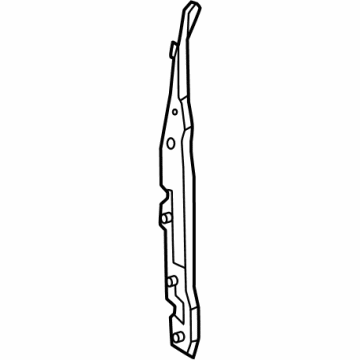 BMW 51-48-7-395-549 Seal, Side Frame, Left