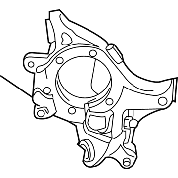 Mopar 68248387AA Knuckle-Rear