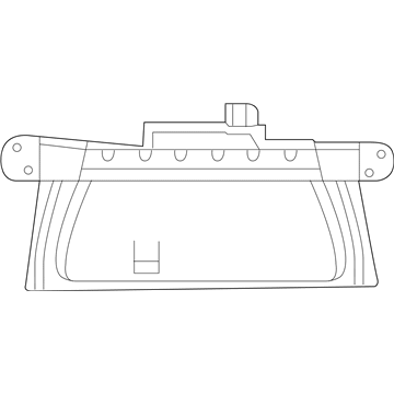 Mopar 4806367AB Lamp-Center High Mounted Stop