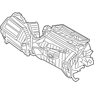 BMW 64-11-9-382-874 Distributor Housing, Air Conditioner