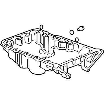 Honda 11200-RCJ-A00 Pan, Oil