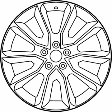 Lexus 42611-24580 Wheel, Disc