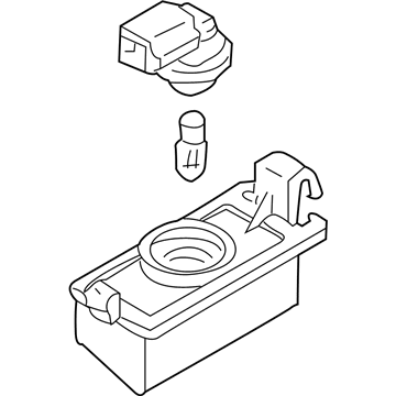 Nissan 26510-CD00B Lamp Licence