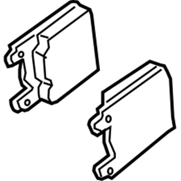 BMW 34-21-8-091-600 Rear Brake Pads
