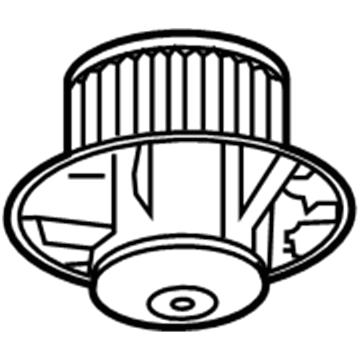 GM 15863480 Blower Motor