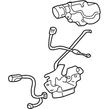 GM 88969884 Lock Assembly