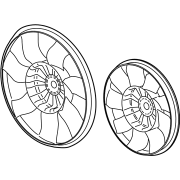 GM 20757669 Fan Blade