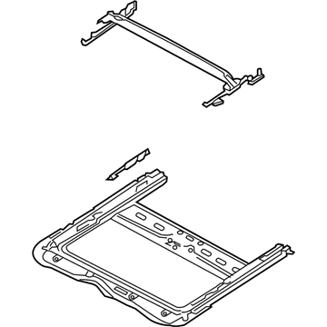 Nissan 91306-3JA2A Rail Complete-SUNROOF