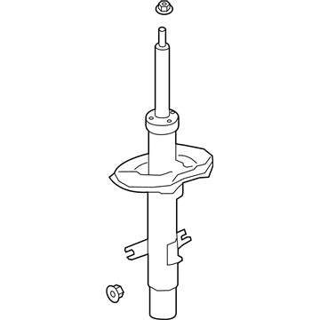 Nissan E4303-6CB0A STRUT Kit Front LH