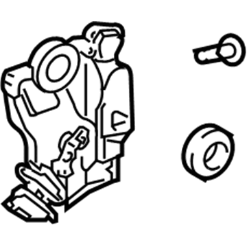 Toyota 69310-0C020 Lock Assembly