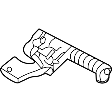 BMW 51-24-8-254-016 Hinge, Rear Window Right