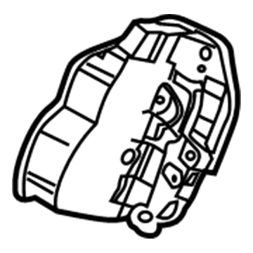 BMW 51-22-7-202-157 Rear Left Complete Lock