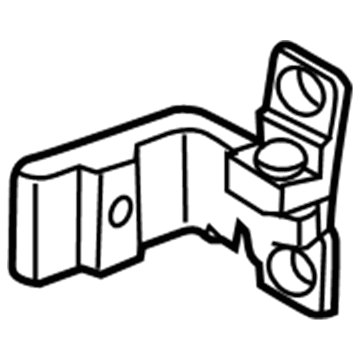 BMW 41-52-7-200-245 Hinge, Rear Door, Lower, Left