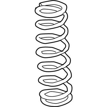 Acura 52441-SEP-A02 Spring, Rear