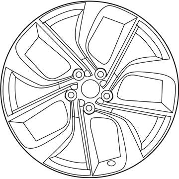 Infiniti 40300-5NA4A Aluminum Wheel