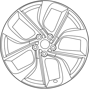 Infiniti 40300-5NA1J WHEEL-ALUMINUM