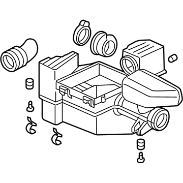 Honda 17201-RME-A00 Case Set, Air Cleaner