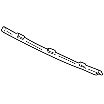 Hyundai 86670-39000 Bracket-Rear Bumper, Upper