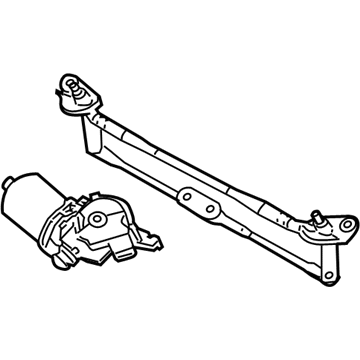 Kia 981002F000 Windshield Wiper Motor Assembly