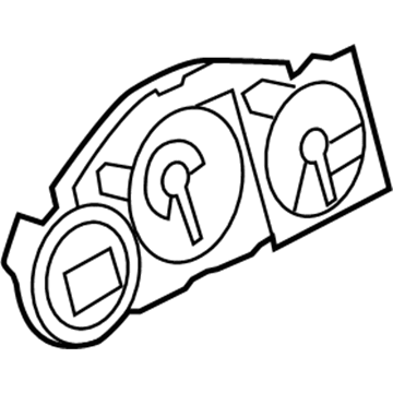 Nissan B4820-1A33B Speedometer Assembly