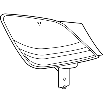 Toyota 58386-AC040 Tail Lamp Assembly Bracket