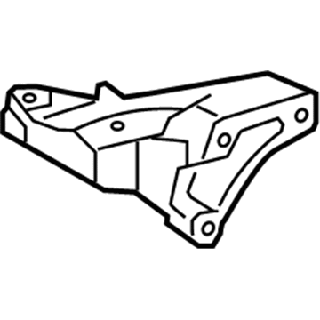 Lexus 12319-31010 Bracket, Engine Mounting, RH(For Transverse Engine)