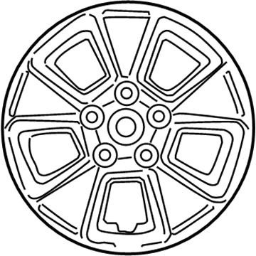 Kia 529602K100 Wheel Hub Cap Assembly