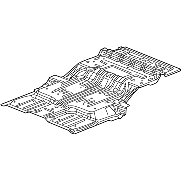 Mopar 55364701AA Pan-Floor