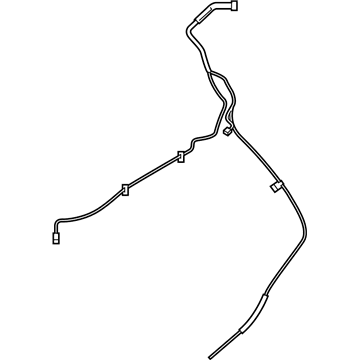 Ford F2GZ-8063-A Overflow Hose