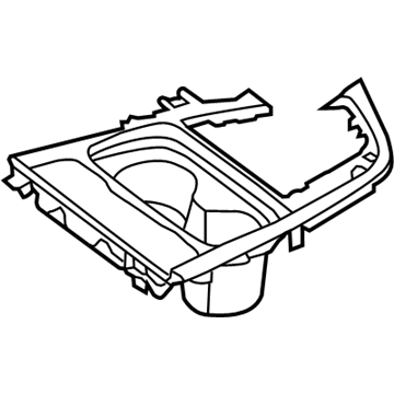 BMW 51-16-9-218-925 Trim, Centre Console, Front