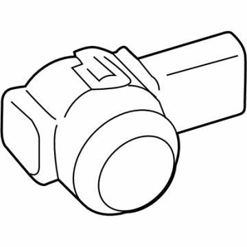 BMW 66-20-9-826-959 ULTRASONIC SENSOR, ARCTIC GR