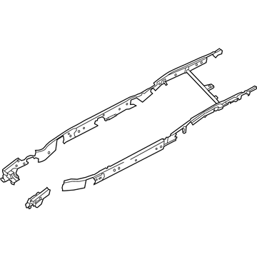 Nissan E0110-1PAMA Member Assy-Side, Front RH