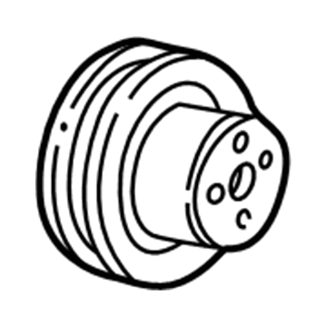 GM 10043060 Pulley-Fan & W/Pump