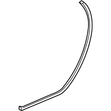 GM 22740136 Rear Weatherstrip