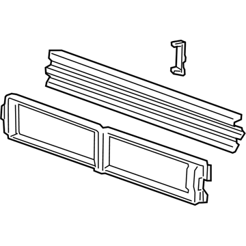 GM 95439803 Radiator Shutter Assembly